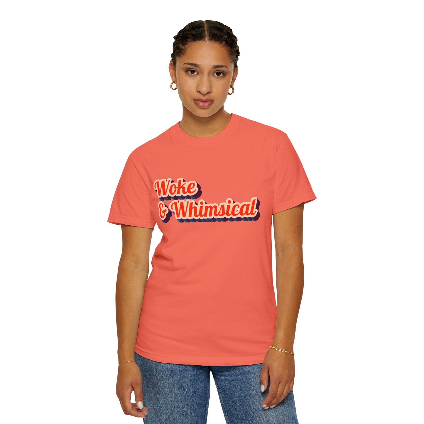 Woke & Whimsical | Unisex Garment-Dyed T-shirt