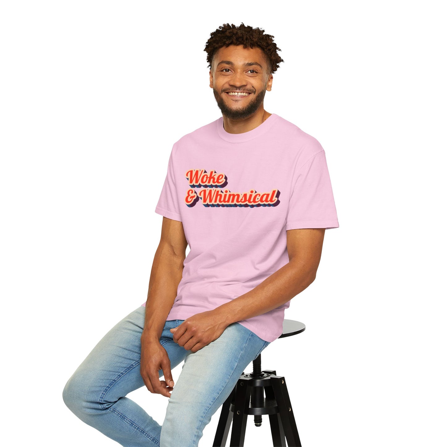 Woke & Whimsical | Unisex Garment-Dyed T-shirt
