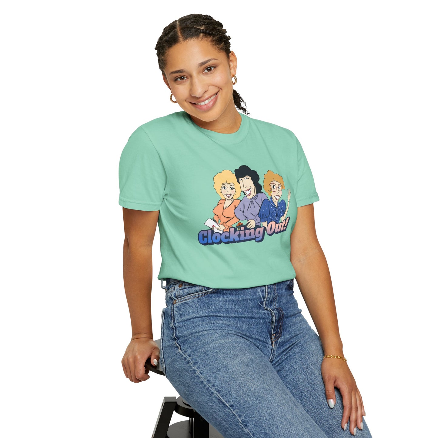 Working 9 to Fabulous | Unisex Garment-Dyed T-shirt