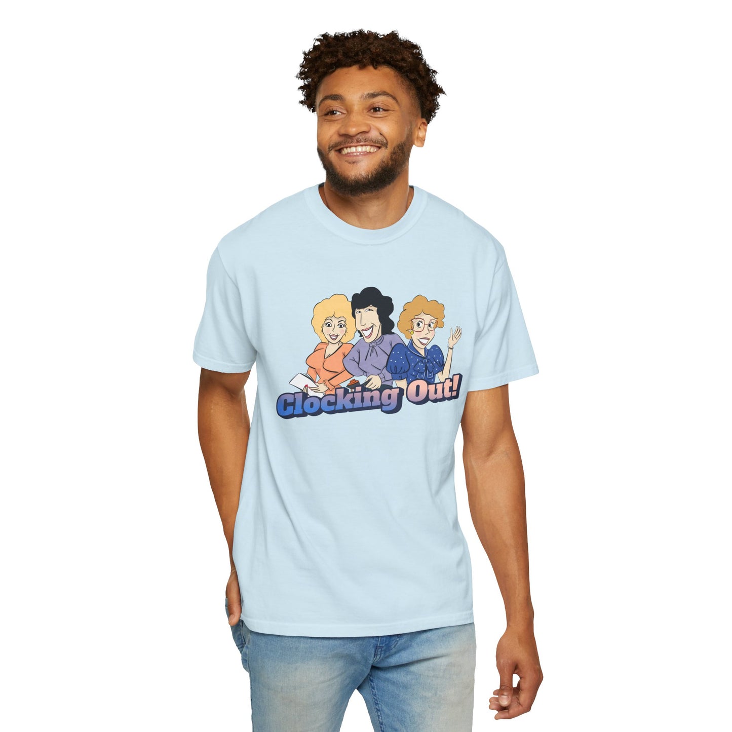 Working 9 to Fabulous | Unisex Garment-Dyed T-shirt