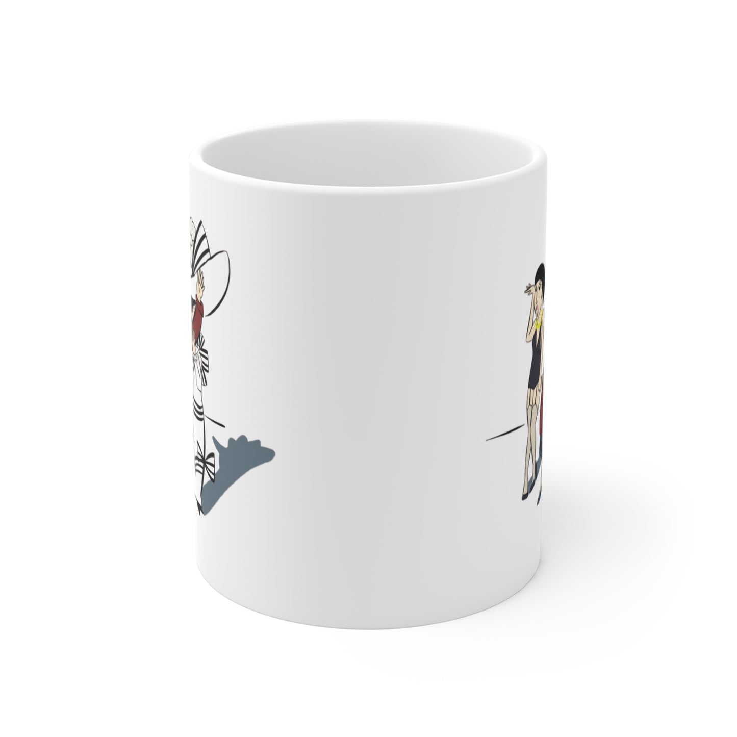 Classic Broadway Divas Illustrated Coffee or Tea Mug 11oz