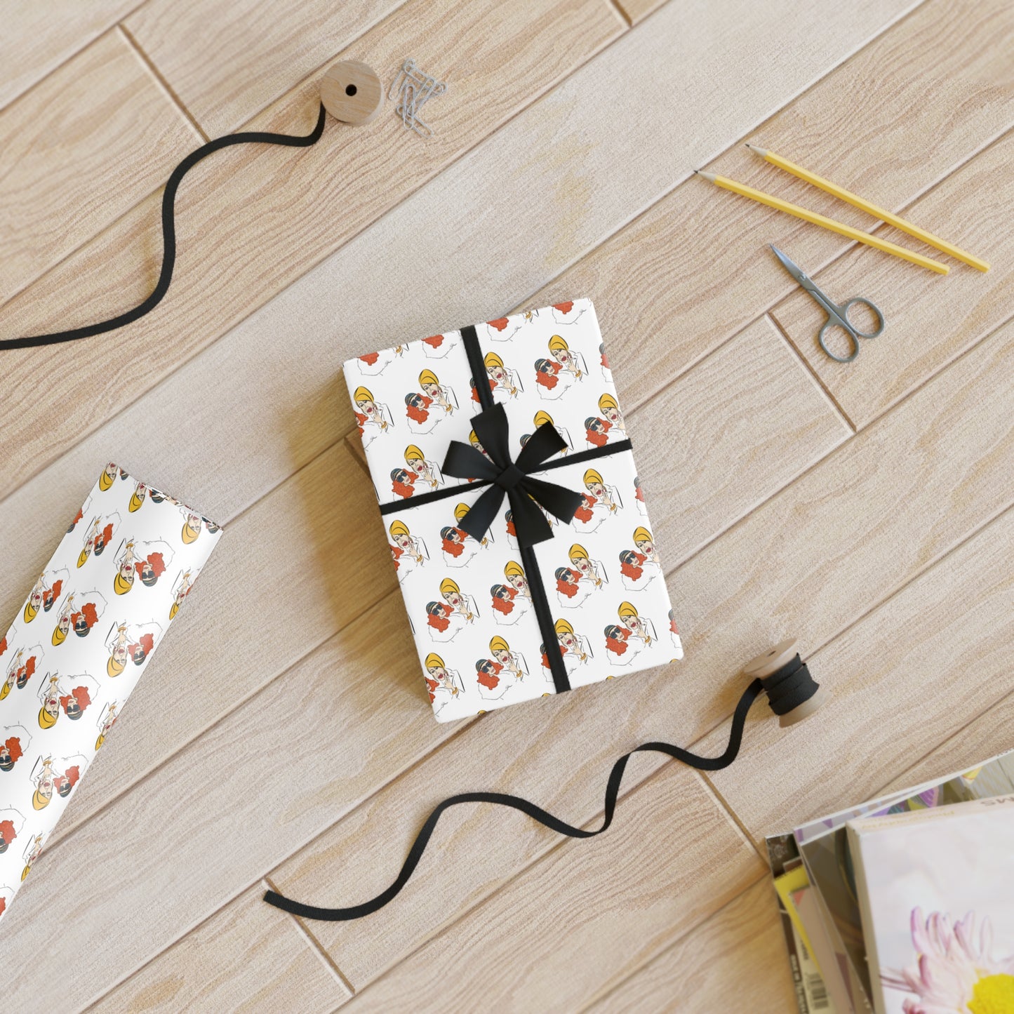 An Absolutely Fabulous Gift Wrap | Gift Wrapping Paper Rolls, 1pc