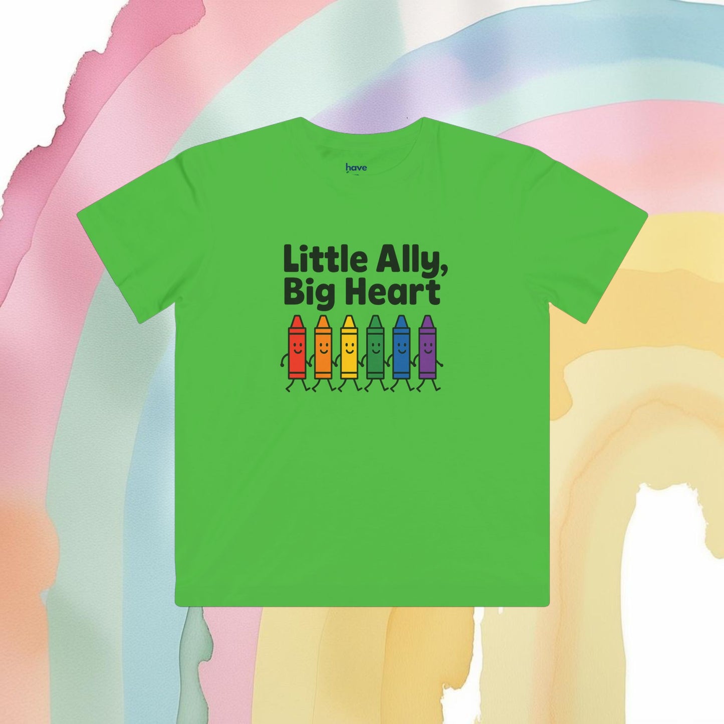 Little Allies, Big Heart – Kids Fine Jersey Tee - Kids clothes | A quirky, joy-filled design from Have Fun Spread Joy.