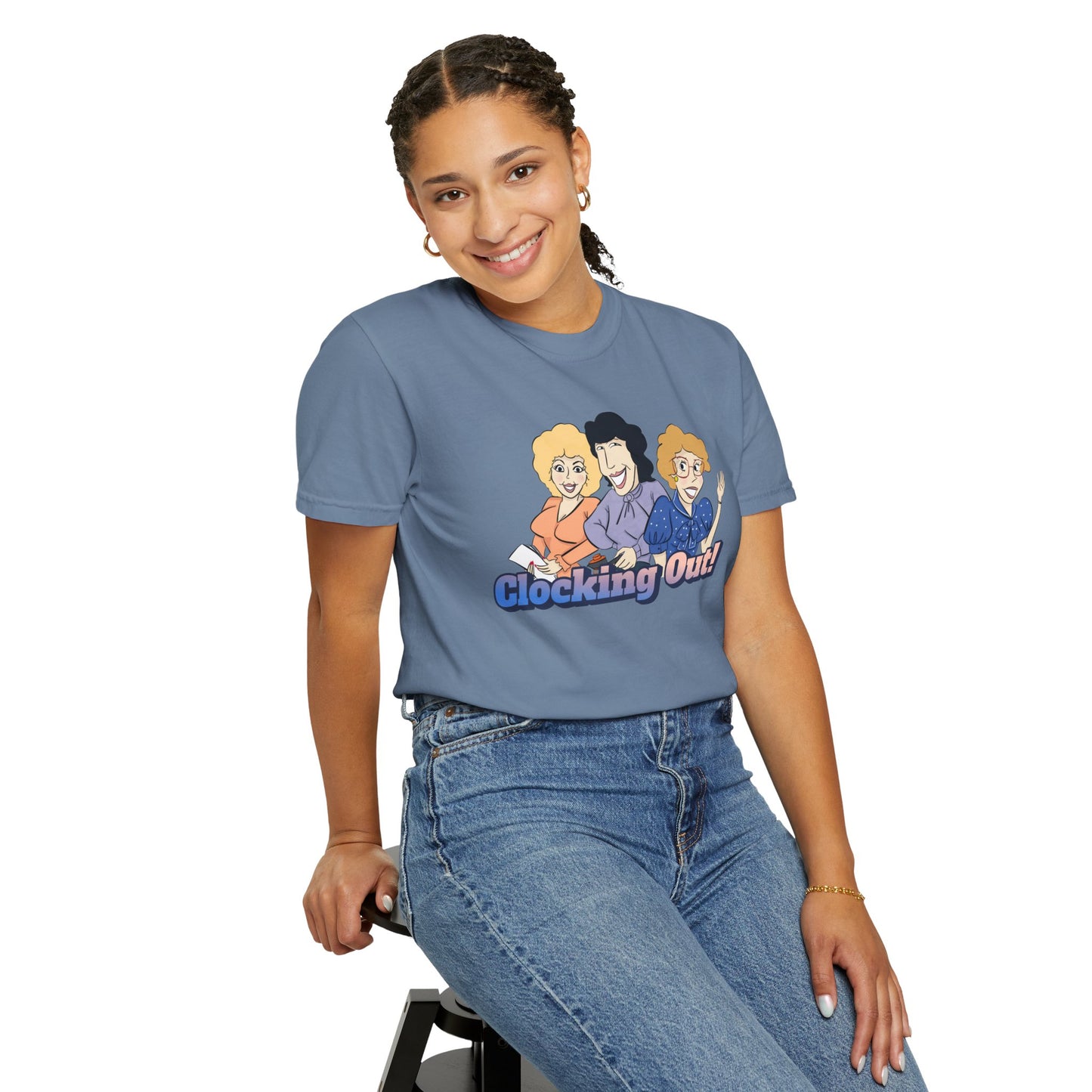 Working 9 to Fabulous | Unisex Garment-Dyed T-shirt