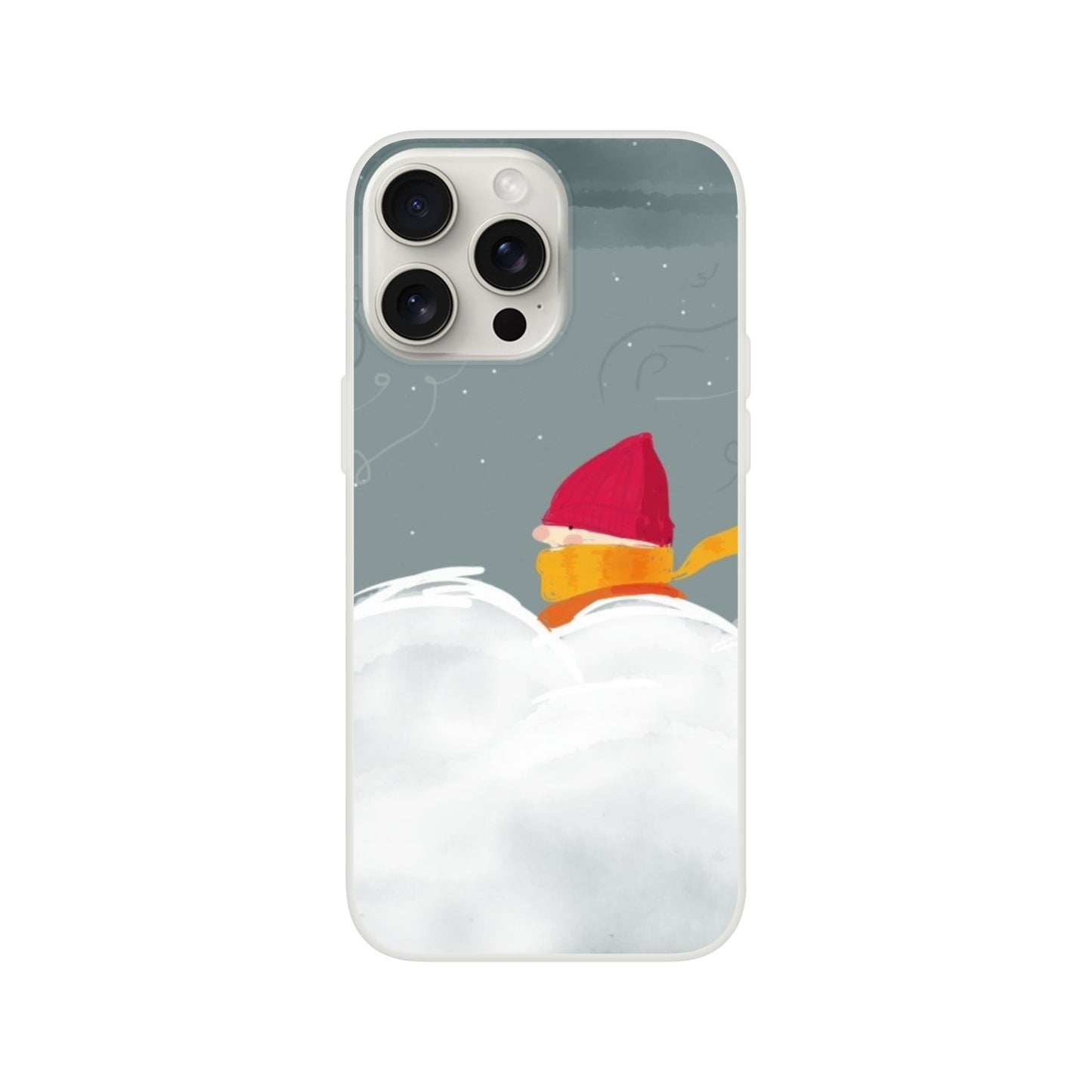 Wintry Walk | Flexi case - Phone Cases | A quirky, joy-filled design from Have Fun Spread Joy.