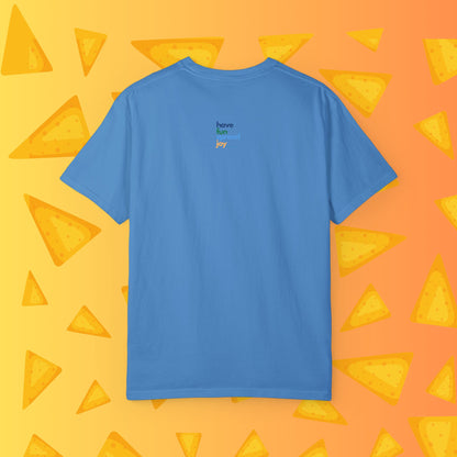 Queso Slut Tee | Unisex Garment-Dyed T-shirt - T-Shirt | A quirky, joy-filled design from Have Fun Spread Joy.