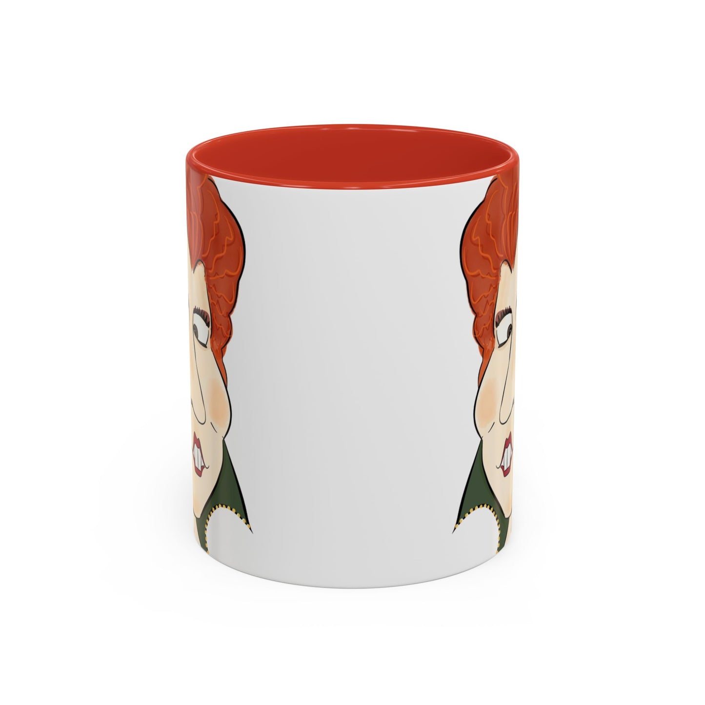 Illustrated Winifred Sanderson-Inspired Coffee or Tea Mug (11, 15oz)