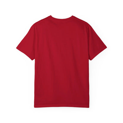 Pocket Cat T-Shirt | Unisex Garment-Dyed T-shirt - T-Shirt | A quirky, joy-filled design from Have Fun Spread Joy.