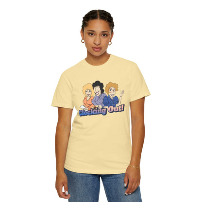 Working 9 to Fabulous | Unisex Garment-Dyed T-shirt - T-Shirt | A quirky, joy-filled design from Have Fun Spread Joy.