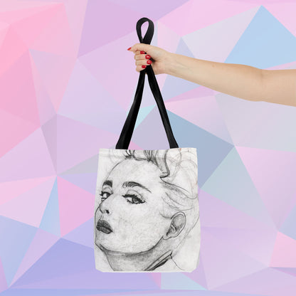 Living in a Material Tote | Tote Bag - Bags | A quirky, joy-filled design from Have Fun Spread Joy.