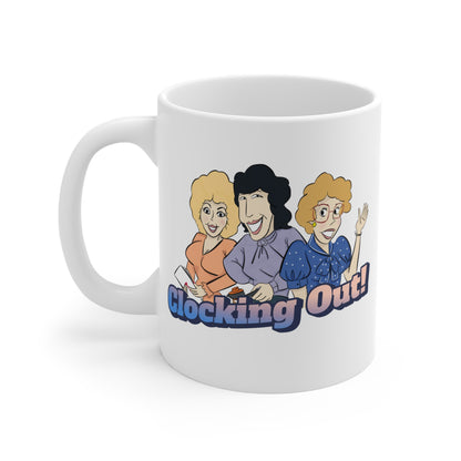 Working 9 to Fabulous Illustrated Coffee or Tea Mug 11oz - Mug | A quirky, joy-filled design from Have Fun Spread Joy.