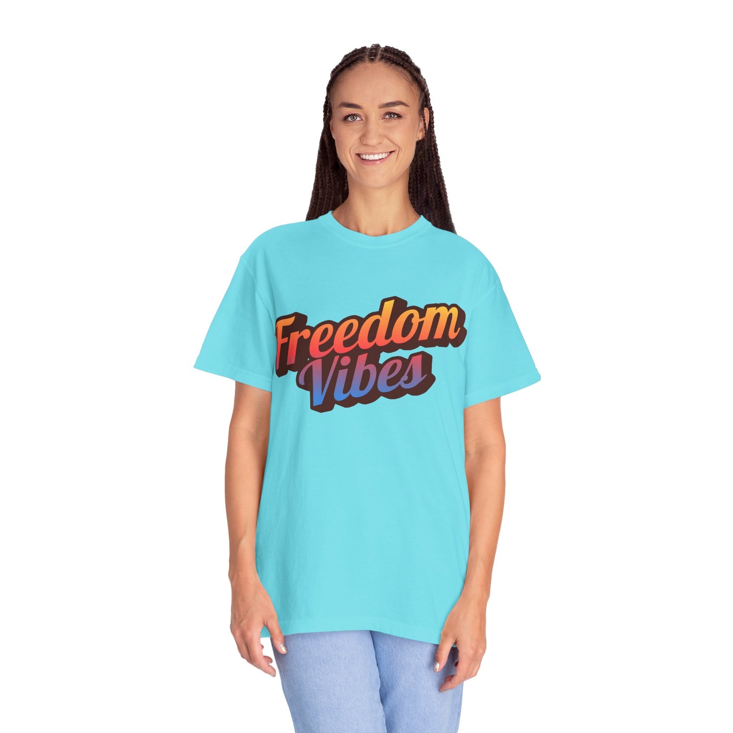 Freedom Vibes | Unisex Garment-Dyed T-shirt