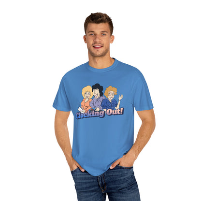 Working 9 to Fabulous | Unisex Garment-Dyed T-shirt - T-Shirt | A quirky, joy-filled design from Have Fun Spread Joy.