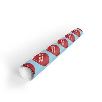 Ho Ho Hope You Like It | Christmas Gift Wrapping Paper Rolls, 1pc - Home Decor | A quirky, joy-filled design from Have Fun Spread Joy.