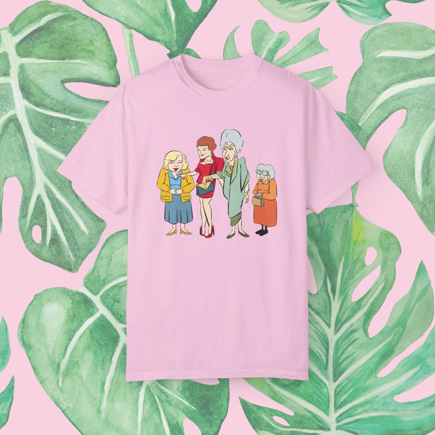 Golden Girls Illustrated | Unisex Garment-Dyed T-shirt