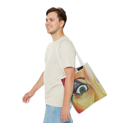 All Through the Tote | Tote Bag - Bags | A quirky, joy-filled design from Have Fun Spread Joy.