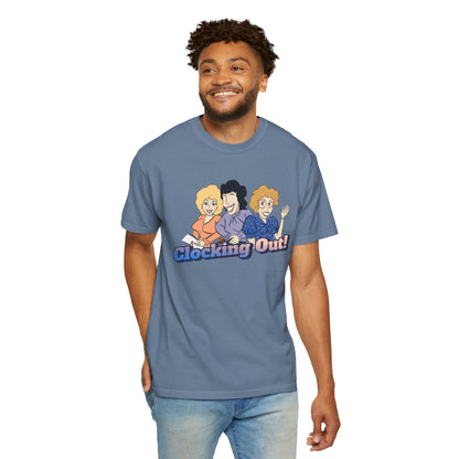 Working 9 to Fabulous | Unisex Garment-Dyed T-shirt - T-Shirt | A quirky, joy-filled design from Have Fun Spread Joy.