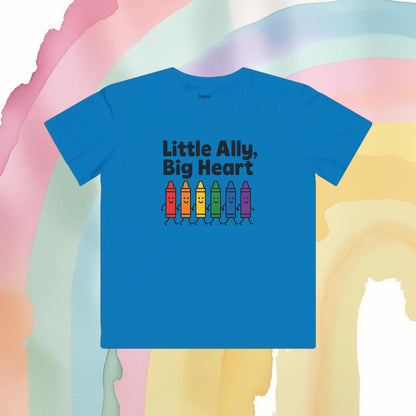 Little Allies, Big Heart – Kids Fine Jersey Tee - Kids clothes | A quirky, joy-filled design from Have Fun Spread Joy.