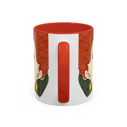 Illustrated Winifred Sanderson-Inspired Coffee or Tea Mug (11, 15oz) - Mug | A quirky, joy-filled design from Have Fun Spread Joy.