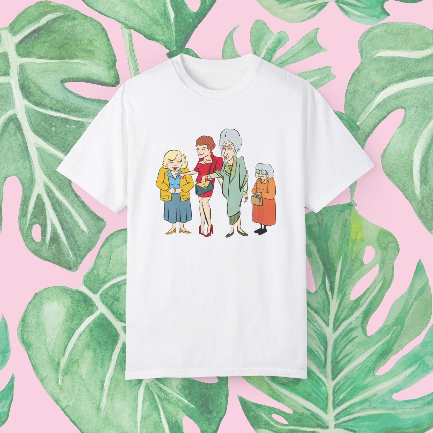 Golden Girls Illustrated | Unisex Garment-Dyed T-shirt