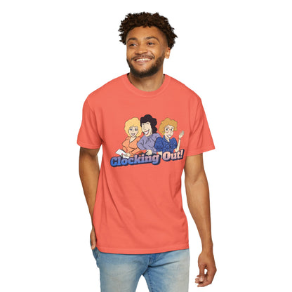 Working 9 to Fabulous | Unisex Garment-Dyed T-shirt - T-Shirt | A quirky, joy-filled design from Have Fun Spread Joy.