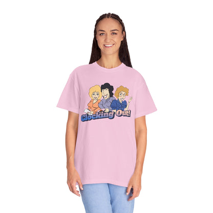 Working 9 to Fabulous | Unisex Garment-Dyed T-shirt - T-Shirt | A quirky, joy-filled design from Have Fun Spread Joy.