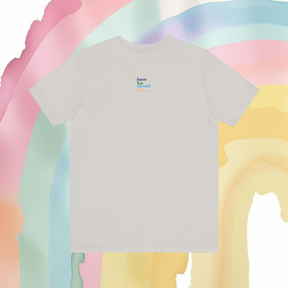 Equality Is a Family Value – Retro Rainbow Pride T-Shirt - T-Shirt | A quirky, joy-filled design from Have Fun Spread Joy.