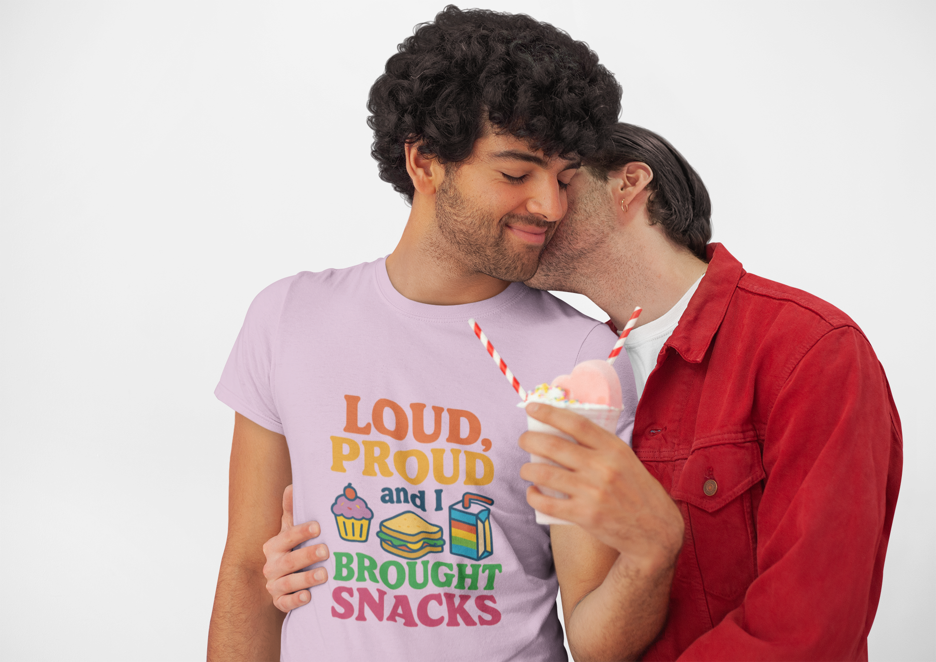 Loud, Proud, and I Brought Snacks Tee - T-Shirt | A quirky, joy-filled design from Have Fun Spread Joy.