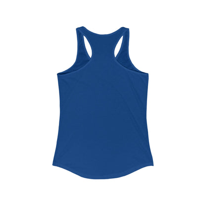 Woke & Whimsical | Women's Ideal Racerback Tank - Tank Top | A quirky, joy-filled design from Have Fun Spread Joy.
