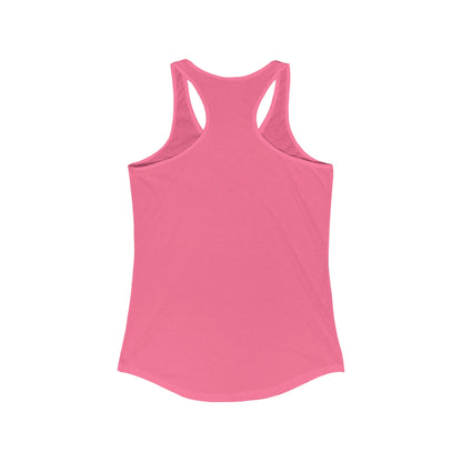 Woke & Whimsical | Women's Ideal Racerback Tank - Tank Top | A quirky, joy-filled design from Have Fun Spread Joy.