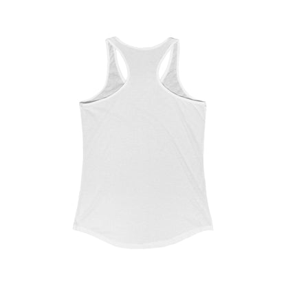 Woke & Whimsical | Women's Ideal Racerback Tank - Tank Top | A quirky, joy-filled design from Have Fun Spread Joy.