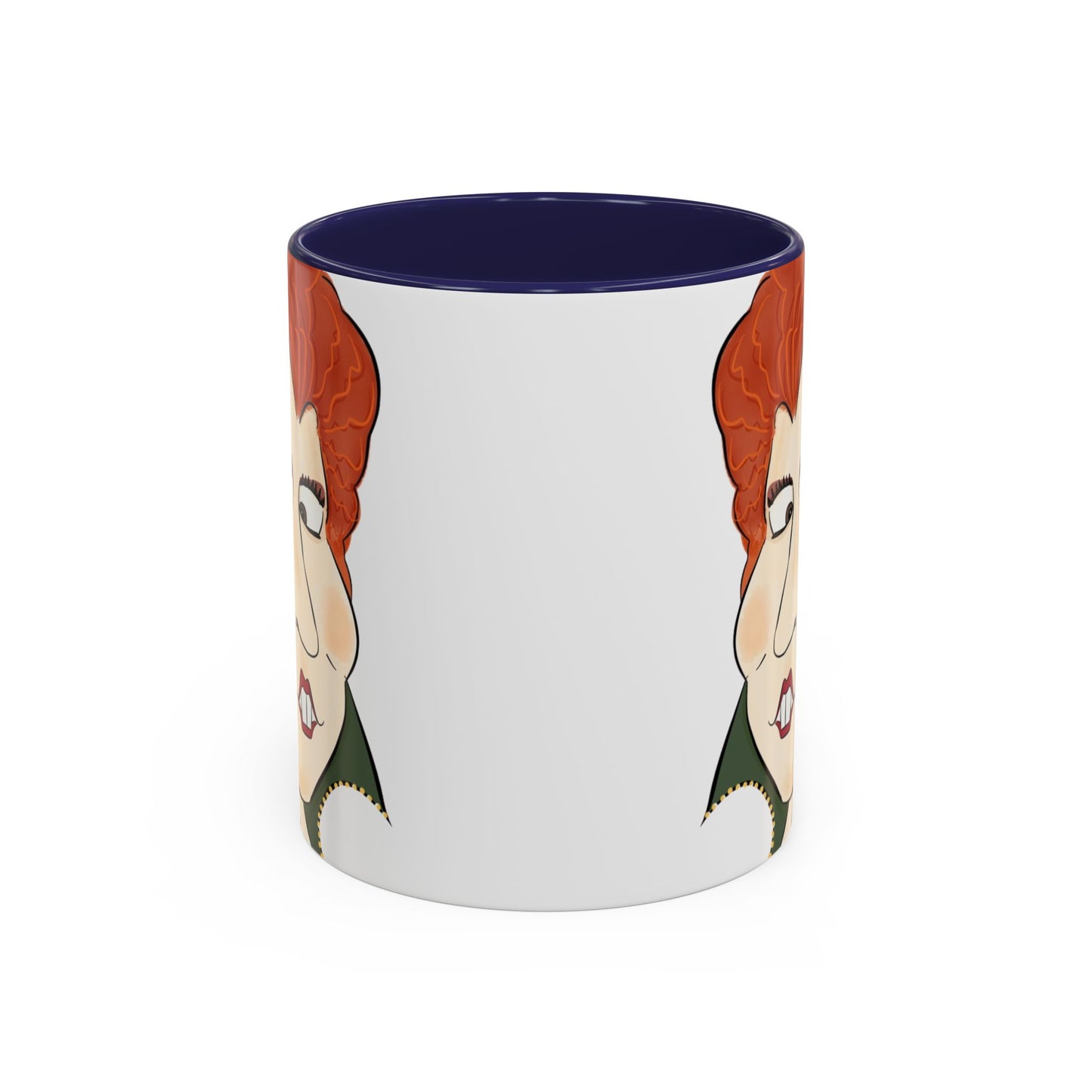 Illustrated Winifred Sanderson-Inspired Coffee or Tea Mug (11, 15oz)