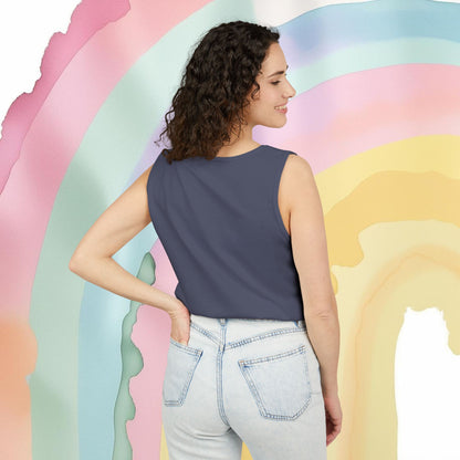 Hot Queer Summer Unisex Tank Top – LGBTQ+ Pride Clothing - Tank Top | A quirky, joy-filled design from Have Fun Spread Joy.