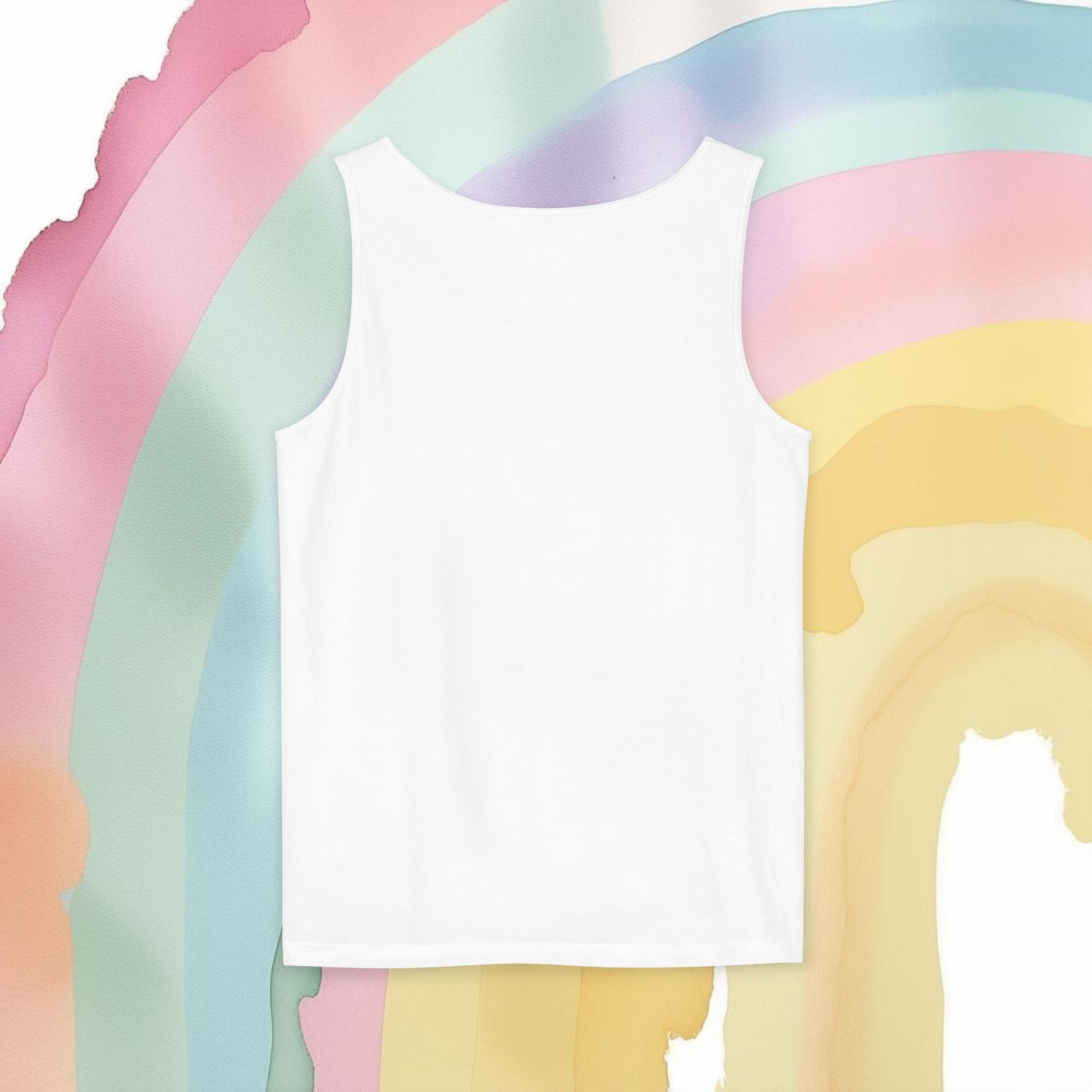 Hot Queer Summer Unisex Tank Top – LGBTQ+ Pride Clothing - Tank Top | A quirky, joy-filled design from Have Fun Spread Joy.