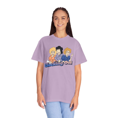 Working 9 to Fabulous | Unisex Garment-Dyed T-shirt - T-Shirt | A quirky, joy-filled design from Have Fun Spread Joy.