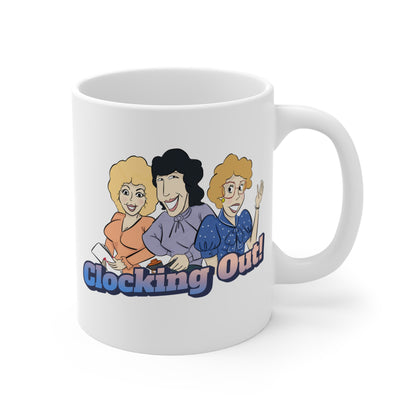 Working 9 to Fabulous Illustrated Coffee or Tea Mug 11oz - Mug | A quirky, joy-filled design from Have Fun Spread Joy.