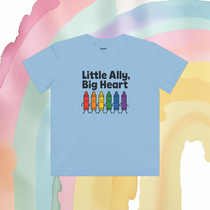 Little Allies, Big Heart – Kids Fine Jersey Tee - Kids clothes | A quirky, joy-filled design from Have Fun Spread Joy.