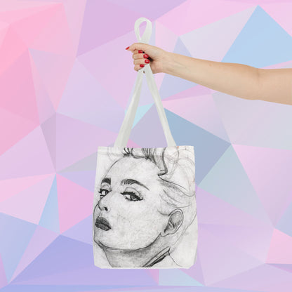 Living in a Material Tote | Tote Bag - Bags | A quirky, joy-filled design from Have Fun Spread Joy.