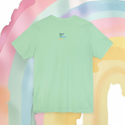 Equality Is a Family Value – Retro Rainbow Pride T-Shirt - T-Shirt | A quirky, joy-filled design from Have Fun Spread Joy.