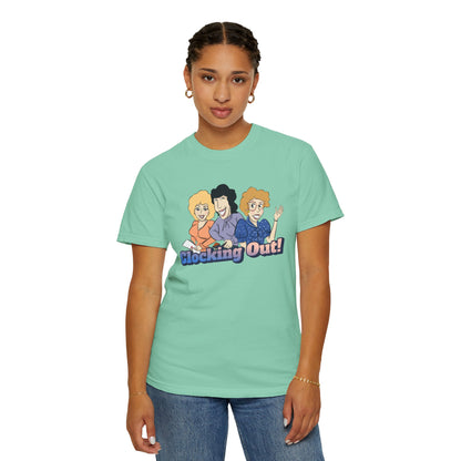 Working 9 to Fabulous | Unisex Garment-Dyed T-shirt - T-Shirt | A quirky, joy-filled design from Have Fun Spread Joy.