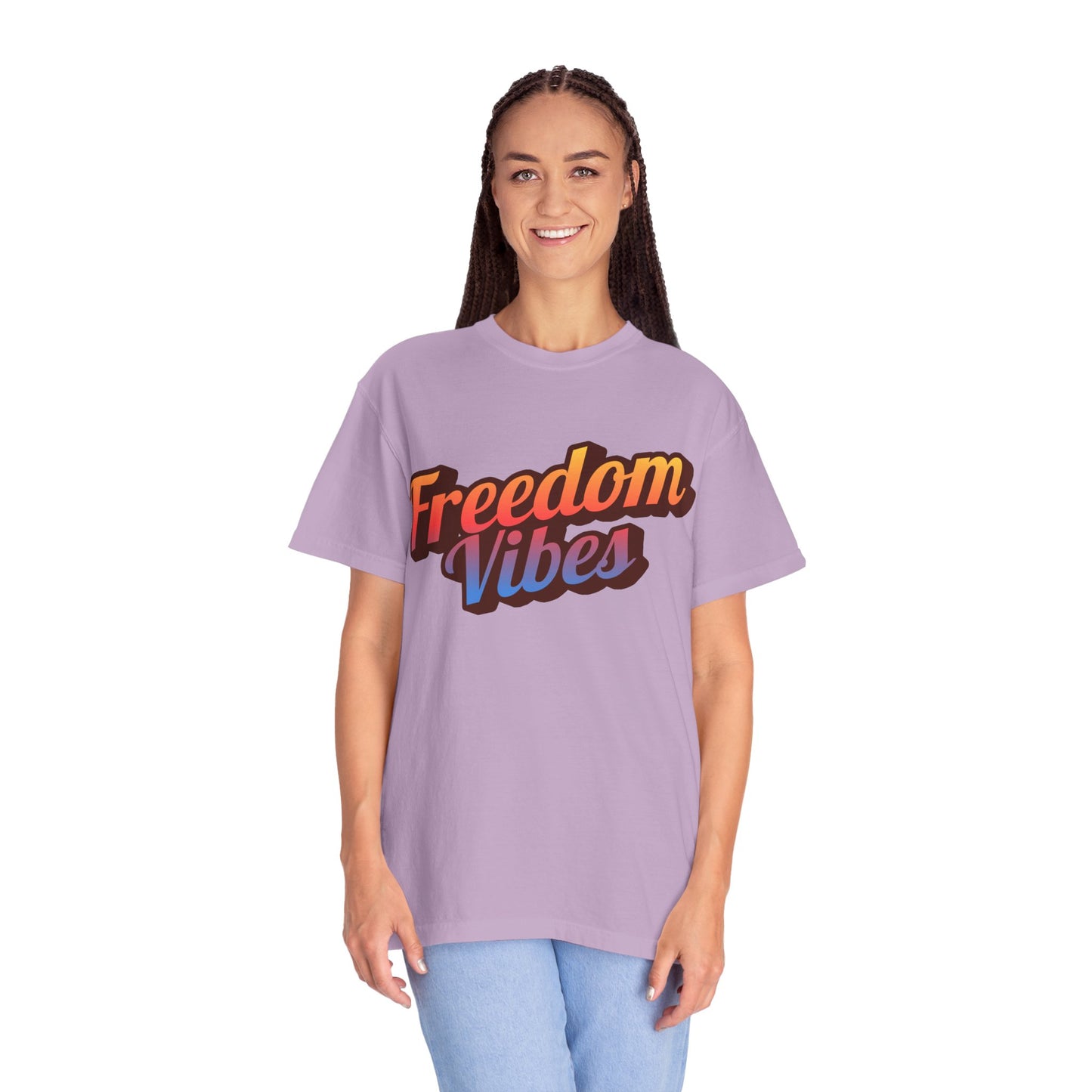 Freedom Vibes | Unisex Garment-Dyed T-shirt