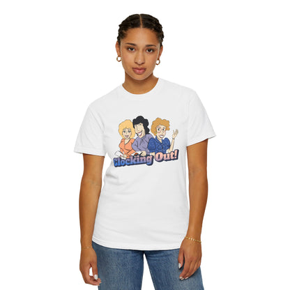 Working 9 to Fabulous | Unisex Garment-Dyed T-shirt - T-Shirt | A quirky, joy-filled design from Have Fun Spread Joy.