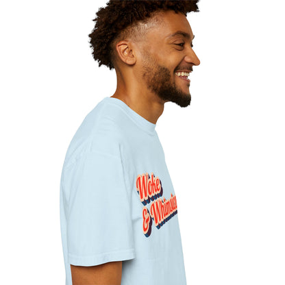 Woke & Whimsical | Unisex Garment-Dyed T-shirt - T-Shirt | A quirky, joy-filled design from Have Fun Spread Joy.