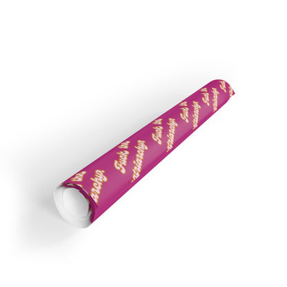 Fuck the Patriarchy | Gift Wrapping Paper Rolls, 1pc - Home Decor | A quirky, joy-filled design from Have Fun Spread Joy.