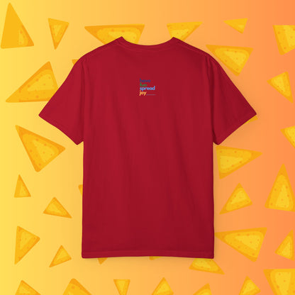 Queso Slut Tee | Unisex Garment-Dyed T-shirt - T-Shirt | A quirky, joy-filled design from Have Fun Spread Joy.