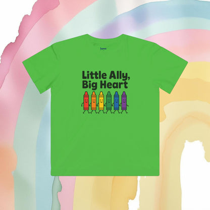 Little Allies, Big Heart – Kids Fine Jersey Tee - Kids clothes | A quirky, joy-filled design from Have Fun Spread Joy.