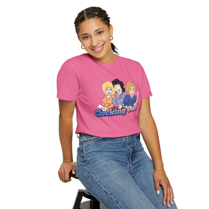 Working 9 to Fabulous | Unisex Garment-Dyed T-shirt - T-Shirt | A quirky, joy-filled design from Have Fun Spread Joy.