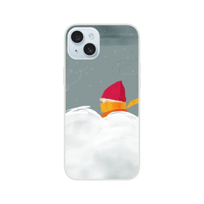 Wintry Walk | Flexi case - Phone Cases | A quirky, joy-filled design from Have Fun Spread Joy.
